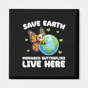 Imã Salve As Borboletas Da Terra Vivem Aqui Na Terra