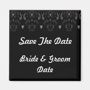 Imã Salve as Imagens de Casamento Preto e Branco