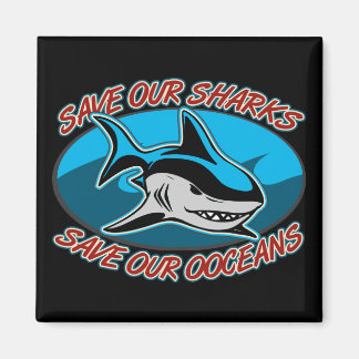 Imã Salve nossos tubarões