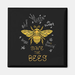 Imã Salve O Apiário Da Camisa De Grafite Das Abelhas