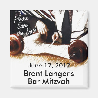 Imã Salve o Bar Mitzvah Magnet