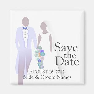 Imã salve o dia que Wedding o casal Clipart