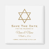 Salve o ímã de casamento: estrela de David