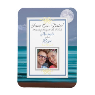Ímã Salve o nosso casamento da praia do Tedal