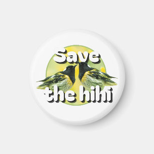 Imã Salve o pássaro hihi - pássaro nz ameaçado