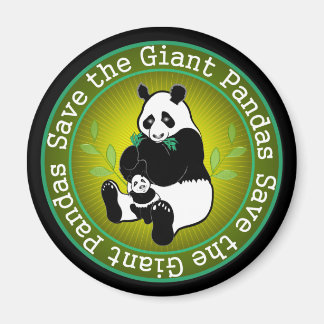 Imã Salve os Pandas Gigantes