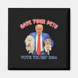 Imã Salve Seus Animais Vote Em Trump Eleição EUA Citaç