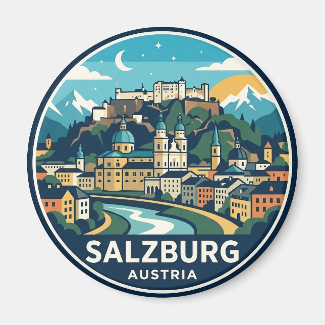Imã Salzburgo Áustria (Frente)