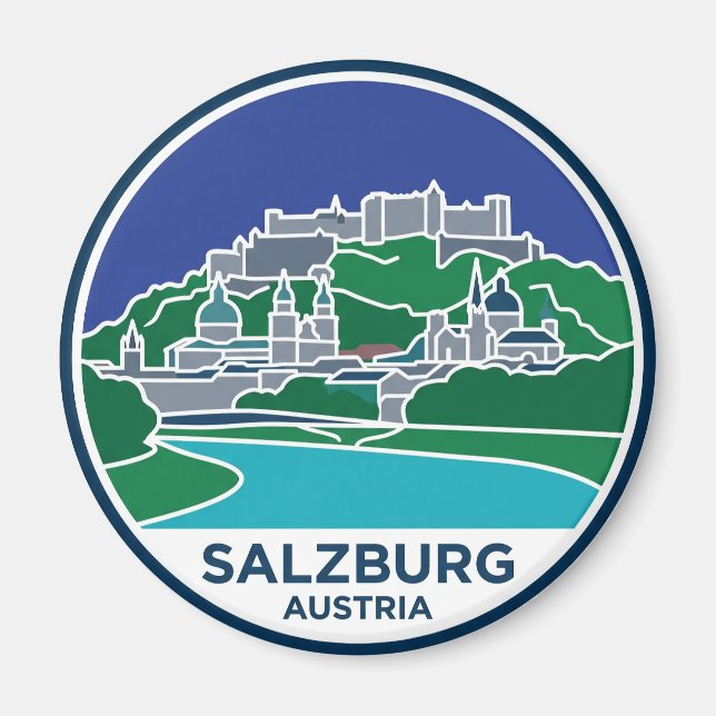 Imã Salzburgo Áustria (Frente)