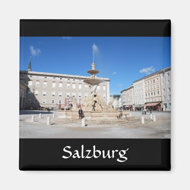 Imã Salzburgo, Áustria Magnet (Frente)