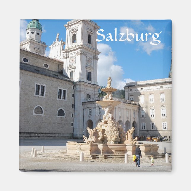 Imã Salzburgo, Áustria Magnet (Frente)