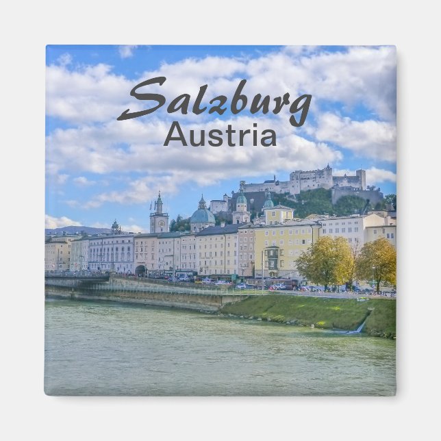 Imã Salzburgo na Áustria Europa Souvenir (Frente)