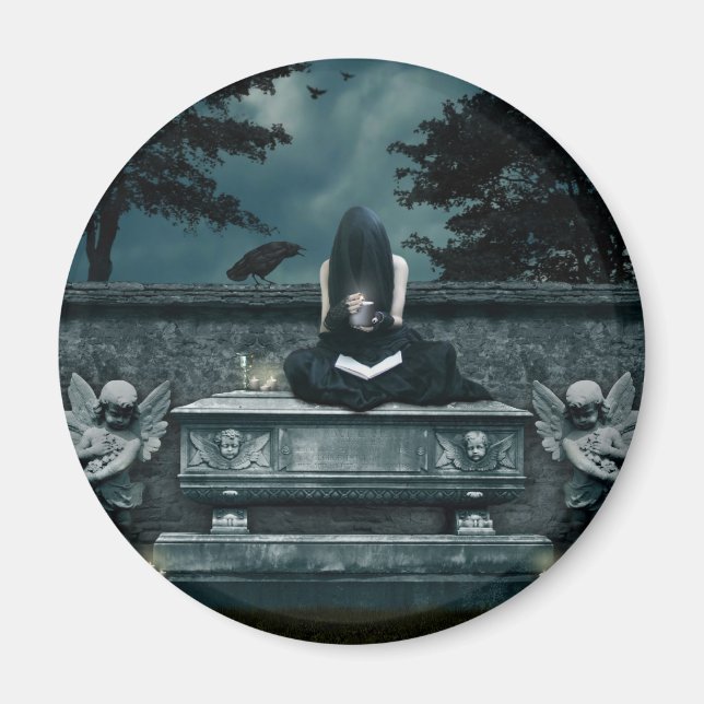 Imã Samhain Ritual Magnet (Frente)