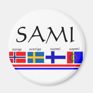 Imã Sami and Scandinavian flags