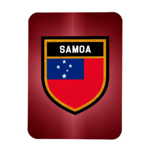 Ímã Samoa Flag