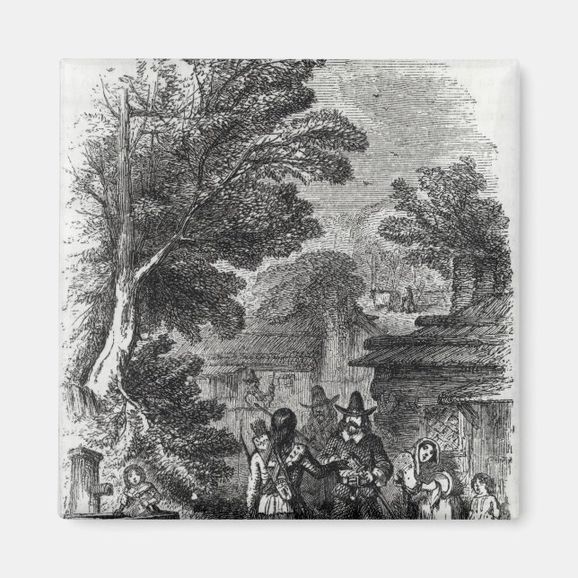 Imã Samoset, o visitante indiano (Frente)