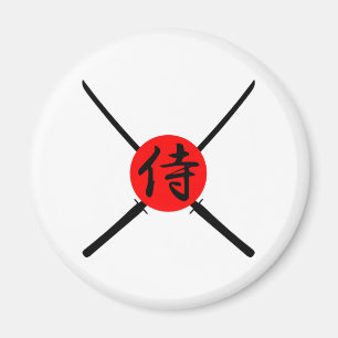 Imã SAMURAI - Espada & Kanji