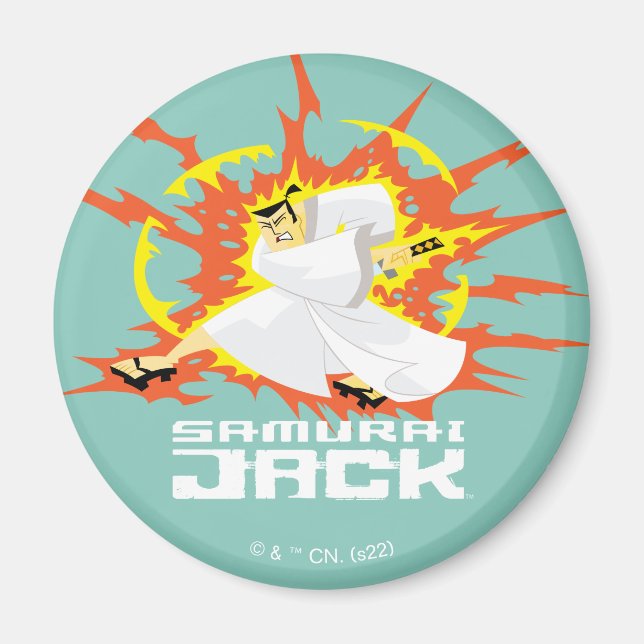 Imã Samurai Jack Energy Graphic (Frente)