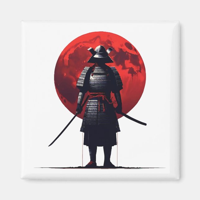 Imã Samurai japonês (Frente)