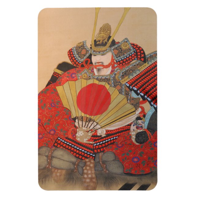 Ímã Samurai japonês (Vertical)