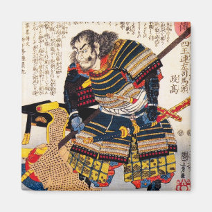 Imã Samurai japonês clássico tradicional legal do