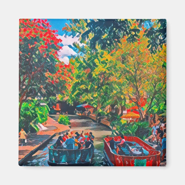 Imã San Antonio Riverwalk (Frente)