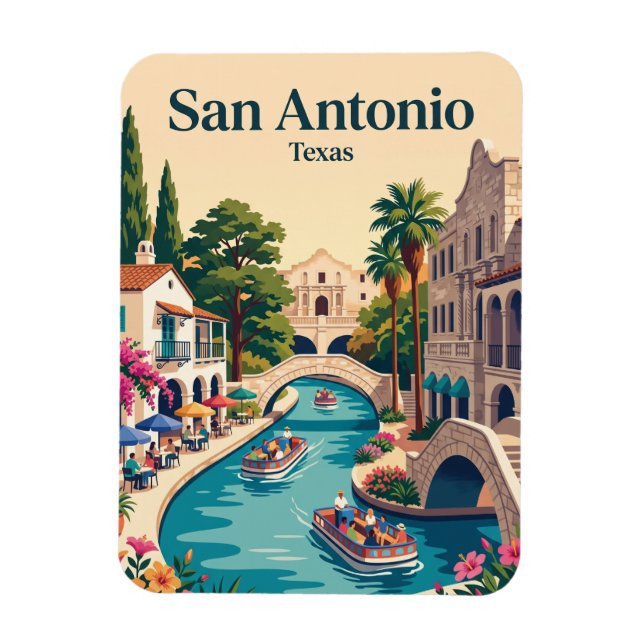 Ímã San Antonio, Texas (Vertical)