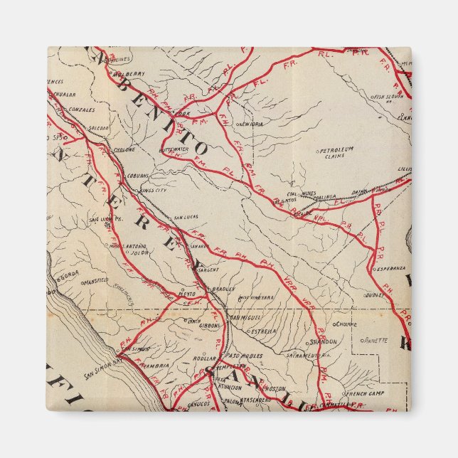 Imã San Benito, Fresno, Monterey, San Luis Obispo (Frente)