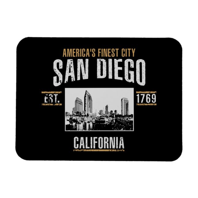 Ímã San Diego (Horizontal)