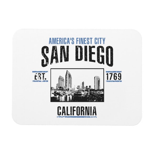 Ímã San Diego (Horizontal)