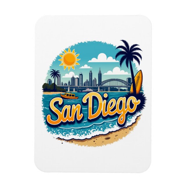 Ímã San Diego (Vertical)
