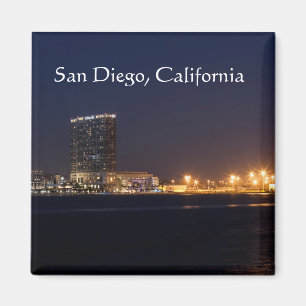 Imã San Diego Harbor à noite