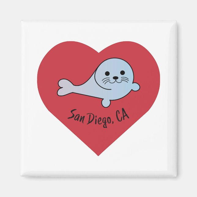 Imã San Diego Seal (Frente)