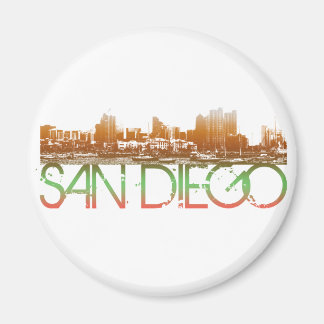 Imã San Diego Skyline Design