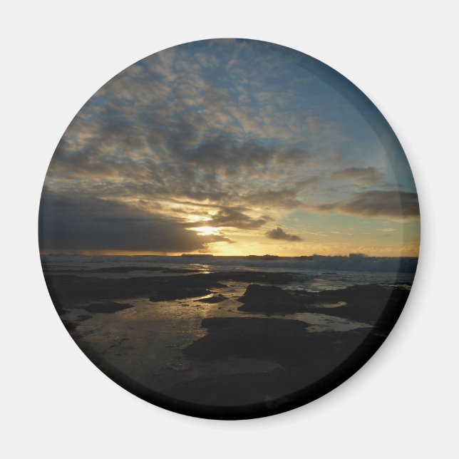 Imã San Diego Sunset III Stuning, paisagem na Califórn (Frente)