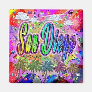 Imã San Diego Vista Express Magnet