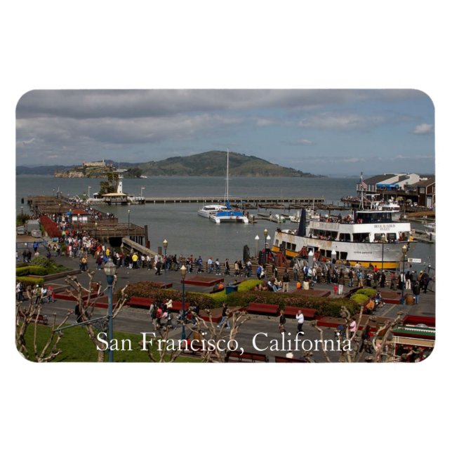 Ímã San Francisco, Califórnia Premium Flexi Magnet (Horizontal)