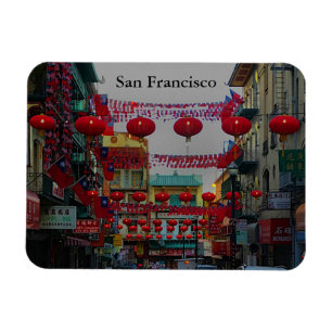 Ímã San Francisco Chinatown Lanternas #4