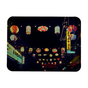Ímã San Francisco Chinatown Lanternas #5 Magnet