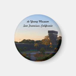 Imã San Francisco de Young Museum nº 3 Magnet