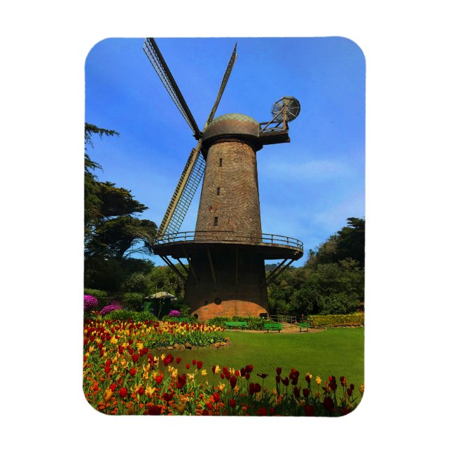 Ímã San Francisco Dutch Windmill nº 4 Magnet (Vertical)