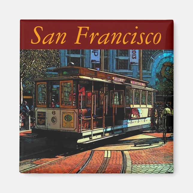 Imã San Francisco Magnet (Frente)