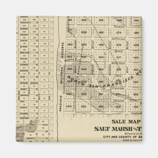 Imã San Francisco Salt Marsh 2 (Frente)
