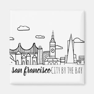 Imã San Francisco Skyline