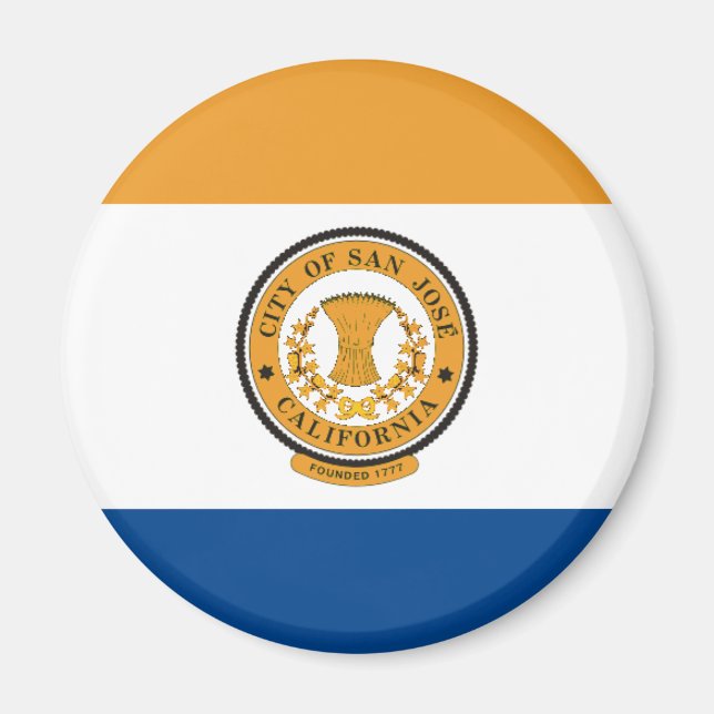 Imã San Jose Flag (Frente)