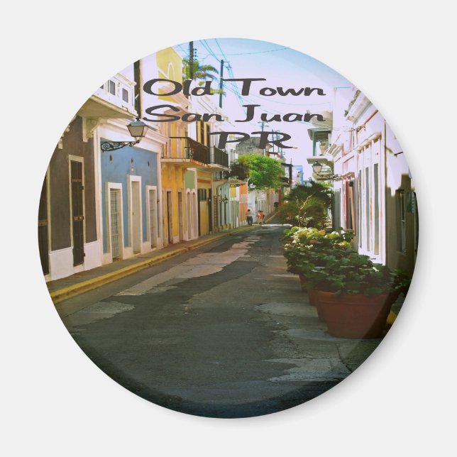 Imã San Juan Porto Rico (Frente)