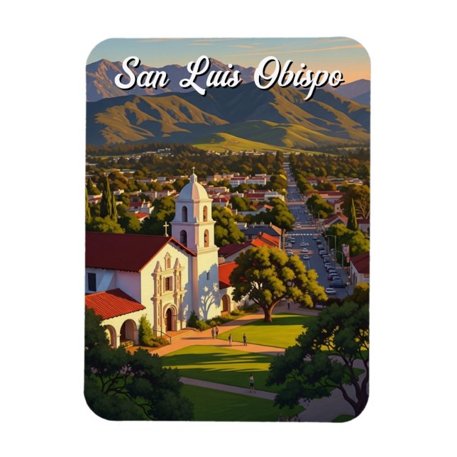Ímã San Luis Obispo  Califórnia (Vertical)
