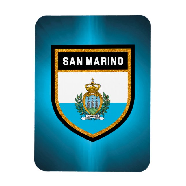 Ímã San Marino Flag (Vertical)
