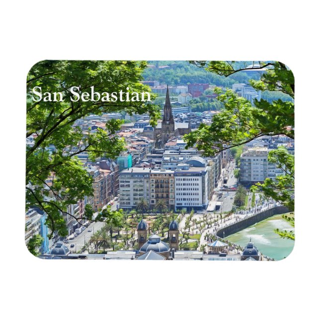 Ímã San Sebastian. 8. (Horizontal)