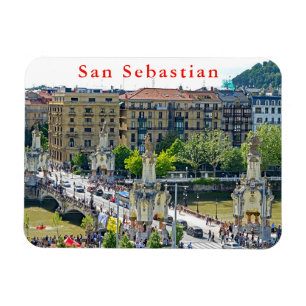 Ímã San Sebastian - Donostia. Ponte María Cristina.